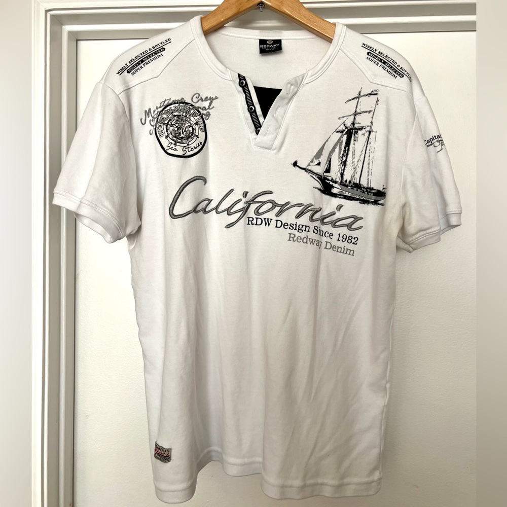 Cotton pull over tshirt with great designs!